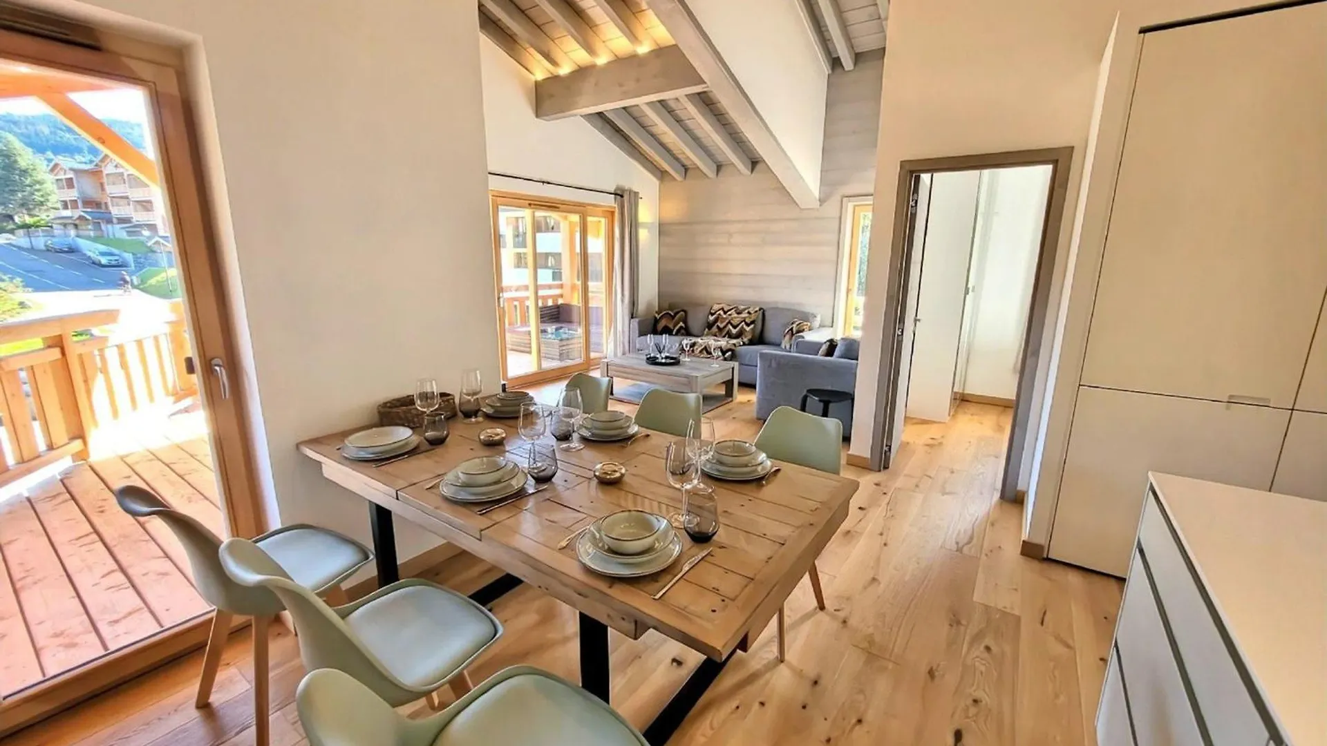 Les Gets : Appt Elegant 3 Chbres, Balcon, Garage, 6 Pers - Fr-1-598-175 Apartment Les Gets